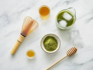 Matcha Latte Preparation Tools
