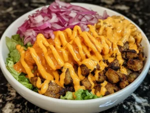 Burger Bowl Ingredients