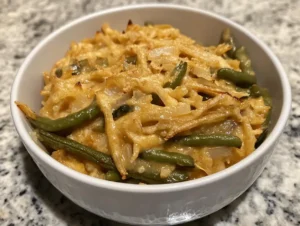 Green Bean Casserole Preparation Steps