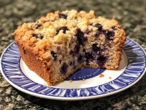 Blueberry Coffee Cake Ingredients