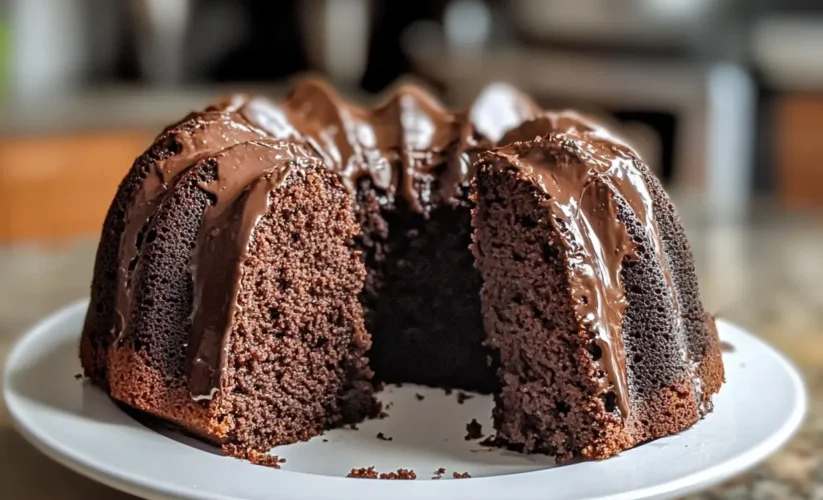 Ultimate Chocolate Pound Cake Recipe with Ganache